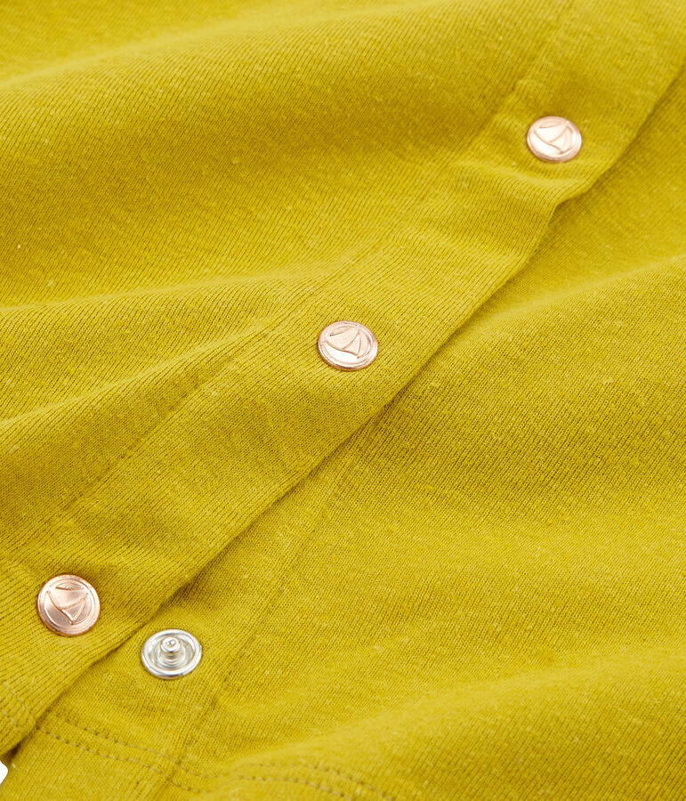 Cardigan enfant fille vert BAMBOO