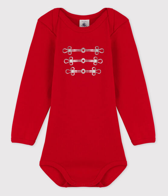 Body manches longues bébé fille rouge FROUFROU