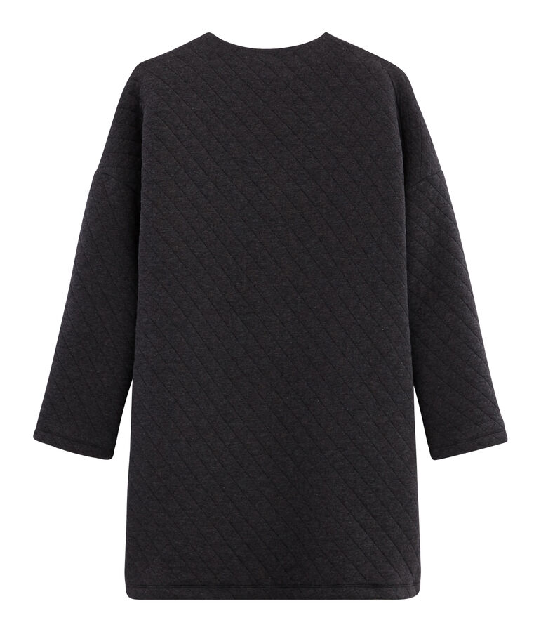 Lang tubic jasje vrouwen grijs CITY CHINE