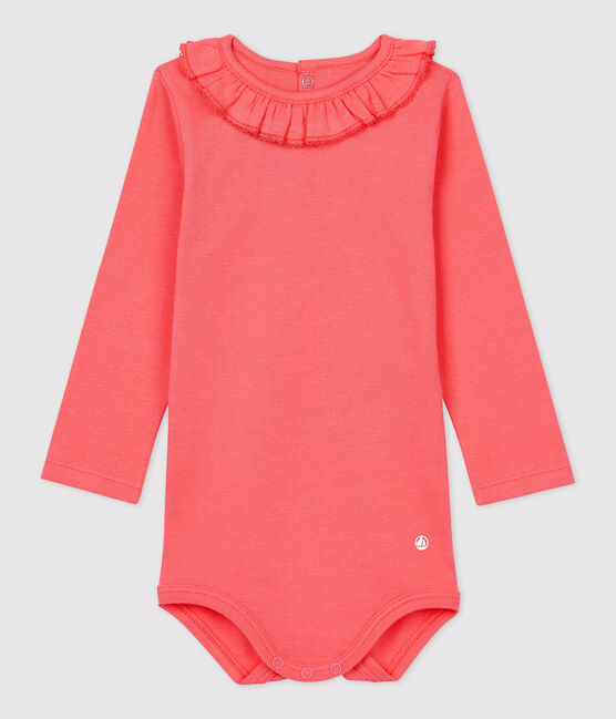 Romper van katoen. oranje PEACHY