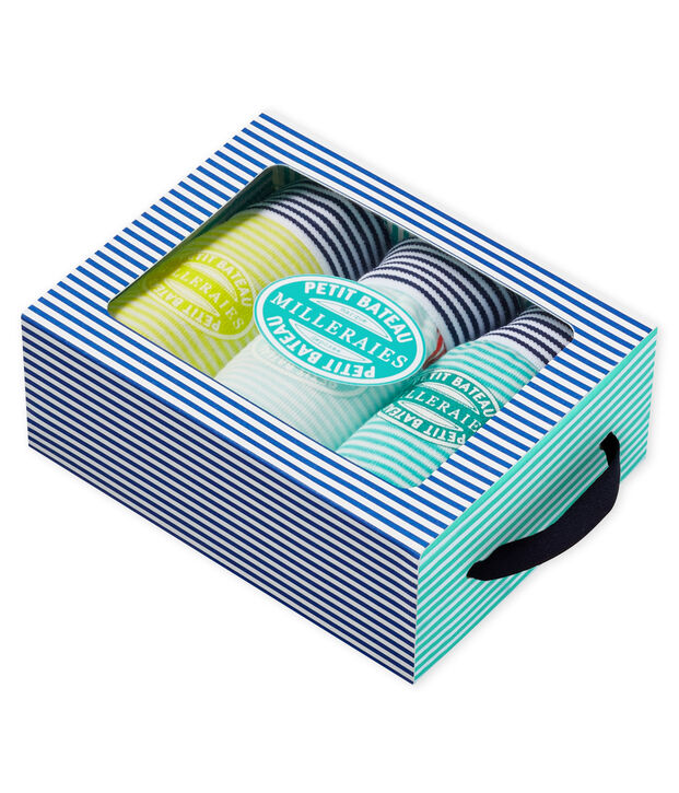 Trio van boxershorts jongens multicouleur