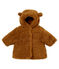 Sherpa jas babymeisje bruin BRINDILLE