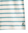 Marinegestreept meisjes-T-shirt wit MARSHMALLOW/blauw MIMI