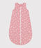 Gigoteuse bébé en coton fleuri TOG 1 rose CHARME/blanc MARSHMALLOW