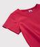 Tee-shirt iconique en coton enfant fille - garçon rose CRANBERRY