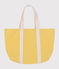 Sac de plage en coton uni jaune NECTAR/ AVALANCHE