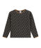 Meisjesbloes zwart CITY/geel DORE