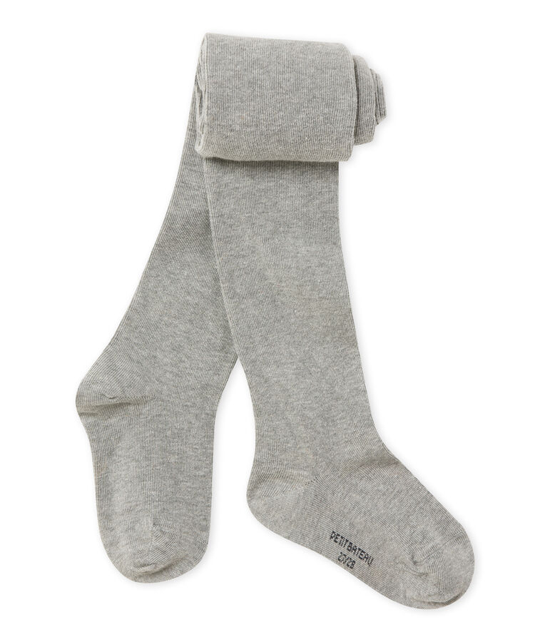 Collant fille gris SUBWAY CHINE