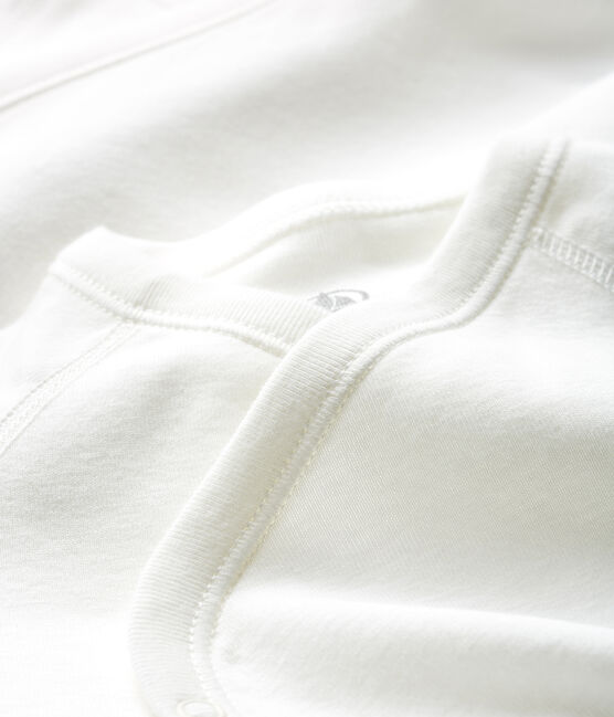 Set kimonorompertje en brassière baby van gebreide stof variante 1