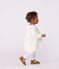 Babyjurkje van corduroy met lange mouwen en borduursel ecru MILK/ ARGENT
