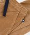 Fluwelen rechte broek voor kinderen LATTE