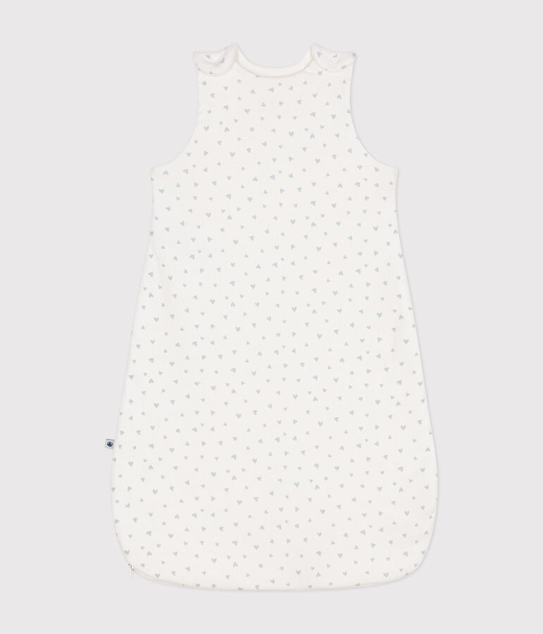 Gigoteuse en coton b&eacute;b&eacute; TOG 1,5 blanc/bleu