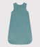 Gigoteuse en velours TOG 2 bleu BRUT/blanc MARSHMALLOW