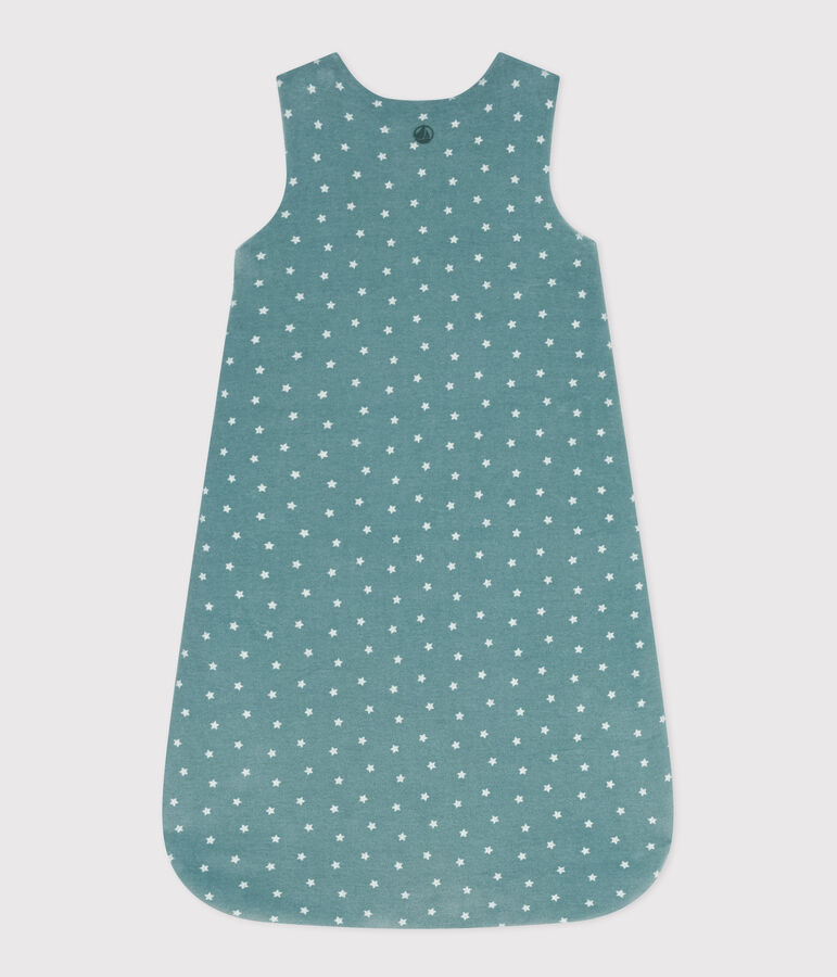 Fluwelen trappelzakje TOG 2 groen/wit