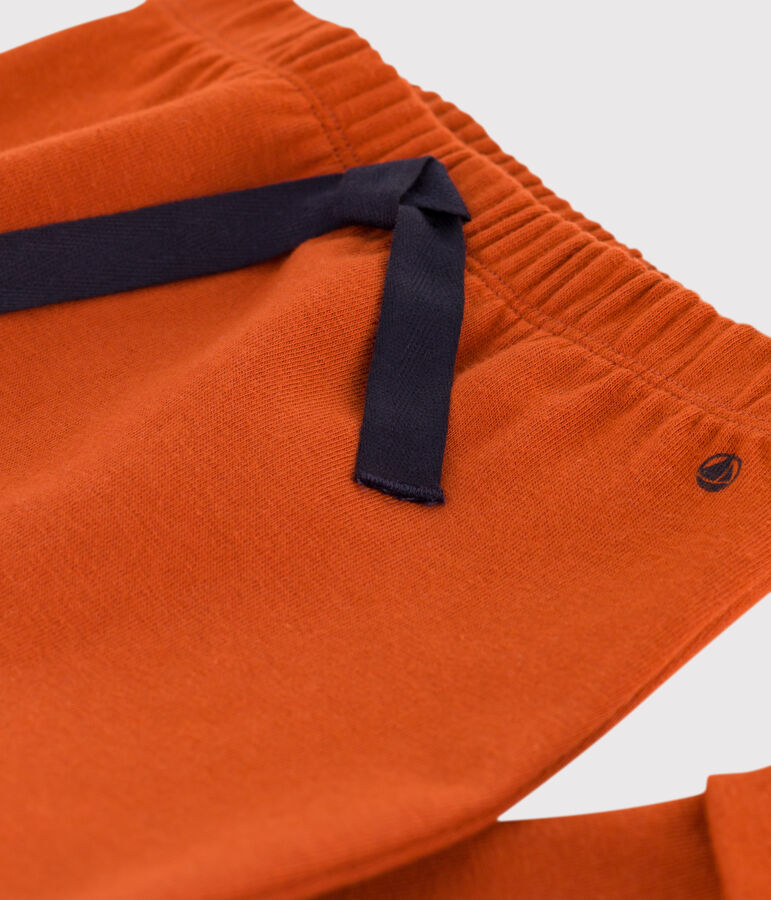 Pantalon b&eacute;b&eacute; en jersey &eacute;pais marron