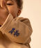 Lang pakje van molton voor baby's beige TOURONE