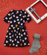 Coffret cadeau robe coeur et collants enfant fille