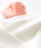 Bonnet bébé en côte blanc MARSHMALLOW