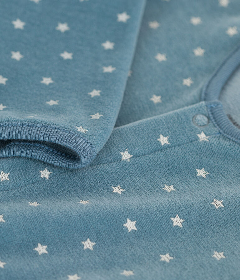 Fluwelen pyjama met print voor baby's ROVER/ AVALANCHE