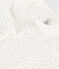 Dors-bien pois en coton blanc MARSHMALLOW/ EDNA