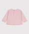 Katoenen babysweatshirt met vintage Petit Bateau-motief roze JOLI