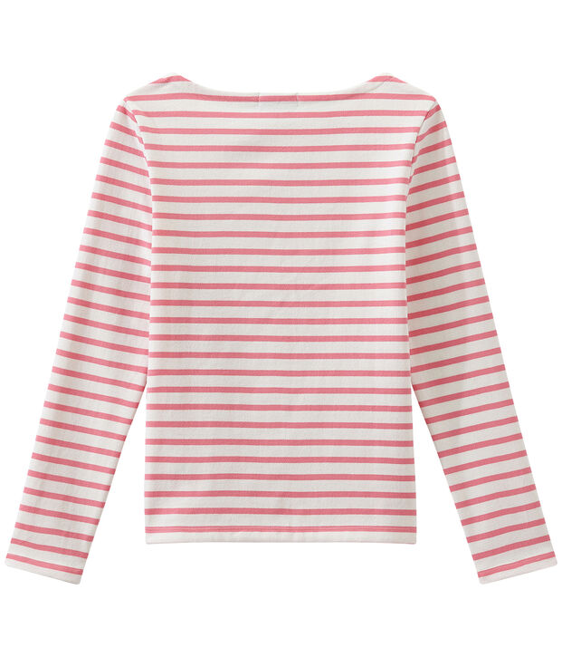 Marini&egrave;re iconique pour femme blanc/rose