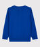 Katoenen sweatshirt voor jongens blauw SURF
