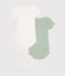 Set van 3 katoenen body's met korte mouwen voor baby's variante 1