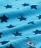 Jongenspyjama in tubic met print/strepen blauw IBIZA/blauw MAJOR