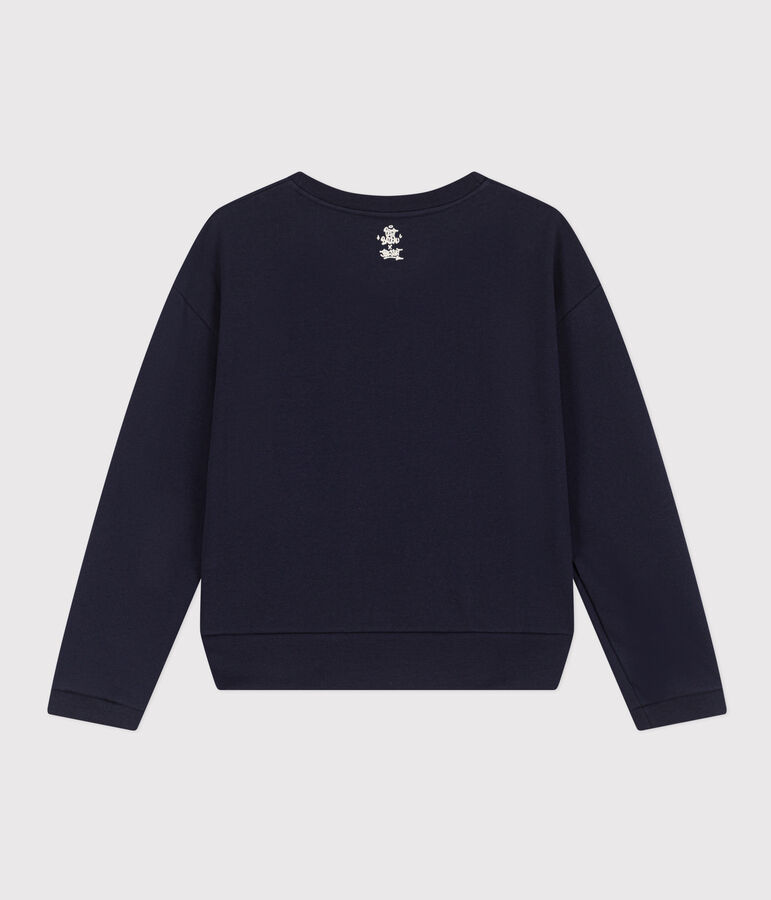 Sweatshirt en molleton Femme bleu