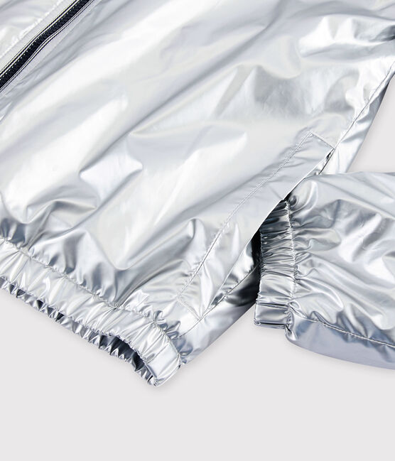 Warm gerecycled Dames/Heren windjack grijs ARGENT