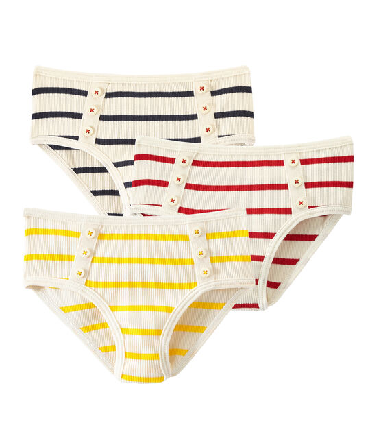 La culotte originelle fille blanc LOT