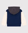 Sweatshirt met kap voor meisjes / jongens blauw MEDIEVAL/wit MULTICO