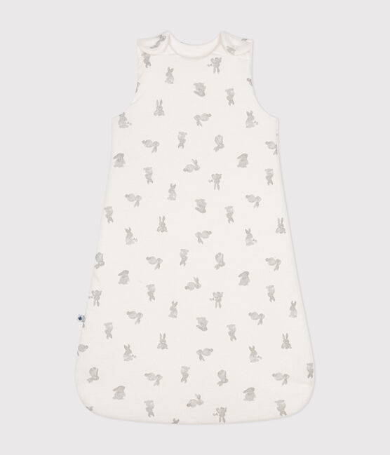 Gigoteuse bébé lapins en coton TOG 2 blanc MARSHMALLOW/gris GRIS