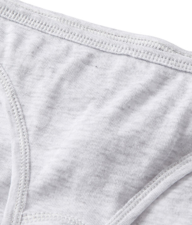 Culotte femme en coton l&eacute;ger gris