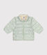 Donsjasje met print en opvouwbare capuchon voor baby's