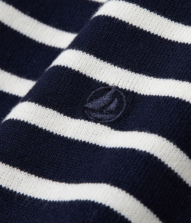 Legendarisch damesmarinetruitje in zware jersey - Vorige collectie blauw/wit