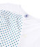 Pyjama fille en côte blanc MARSHMALLOW/bleu CONTES