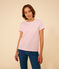 Tee-shirt Le Droit col rond en coton rayé femme AVALANCHE/ SHOCKING