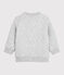 Tubic cardigan voor baby jongen grijs BELUGA CHINE