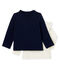 Lot de 2 tee shirts manches longues bébé fille variante 2