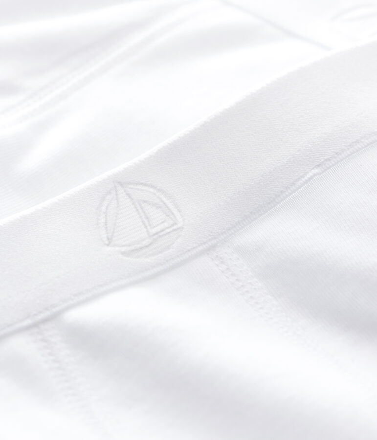 Lot de 2 boxers blancs petit gar&ccedil;on multicouleur