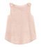 Débardeur enfant fille rose PEARL/rose COPPER