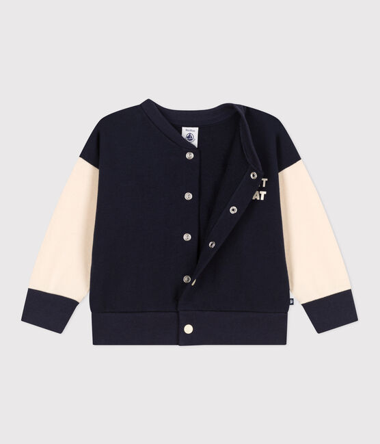 Teddy in molton voor baby's blauw SMOKING/ AVALANCHE