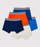 Set van 5 katoenen jongens boxershorts met Parijs thema variante 1