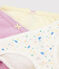 Lot de 3 culottes à fleurs petite fille en coton et lin variante 1