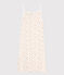 Nuisette orangettes en coton femme blanc MARSHMALLOW/blanc MULTICO
