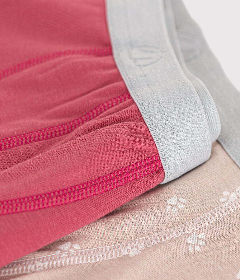 Lot de 2 boxers en coton multicouleur