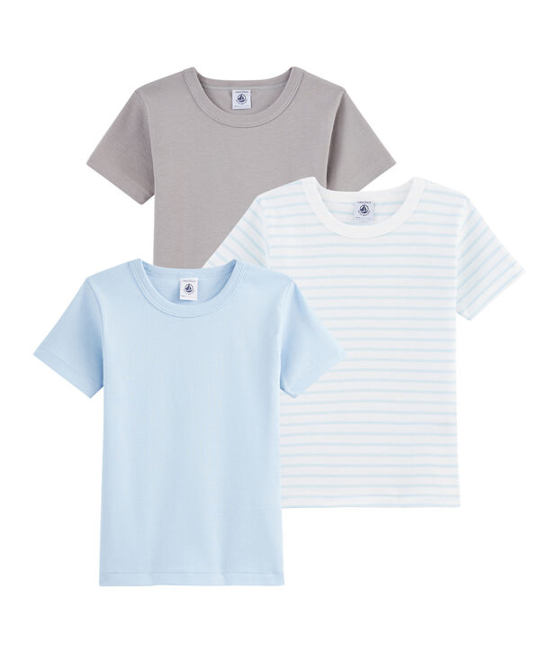 Set van 3 T-shirts voor jongetjes multicouleur
