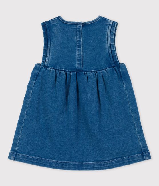 Ecovriendelijke denim babyjurk blauw BLEU DELAVE